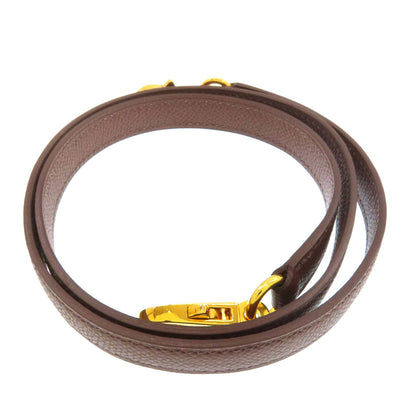 HERMES Parts length is not adjustable Shoulder strap Courchevel Ladies [Used]