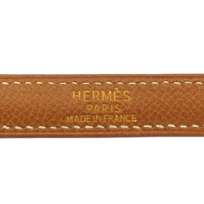 HERMES Gold component, length not adjustable. Shoulder strap Courchevel Ladies [Used]