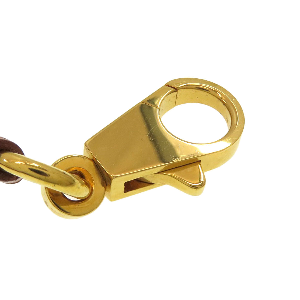 HERMES Gold component, length not adjustable. Shoulder strap Courchevel Ladies [Used]