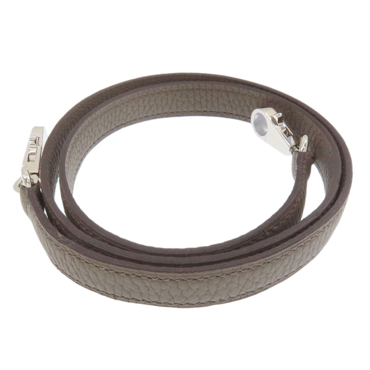 HERMES Ethane parts, length not adjustable. Shoulder strap Taurillon Clemence Ladies [Used]