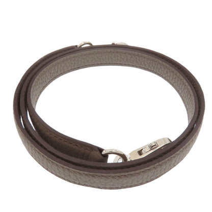 HERMES Ethane parts, length not adjustable. Shoulder strap Taurillon Clemence Ladies [Used]