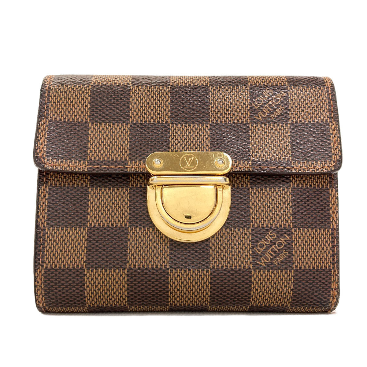 LOUIS VUITTON N60005 Portefeiulle ã» Koala Bifold Wallet with Coin Pocket Damier canvas Ladies [Used]