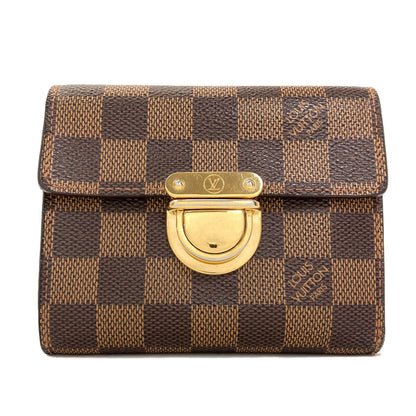 LOUIS VUITTON N60005 Portefeiulle ã» Koala Bifold Wallet with Coin Pocket Damier canvas Ladies [Used]
