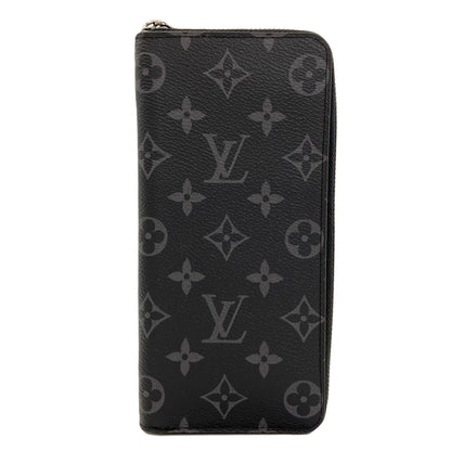 LOUIS VUITTON M62295 Zippy wallet Vertical Long wallet (with coin pocket) Monogram Eclipse mens [Used]