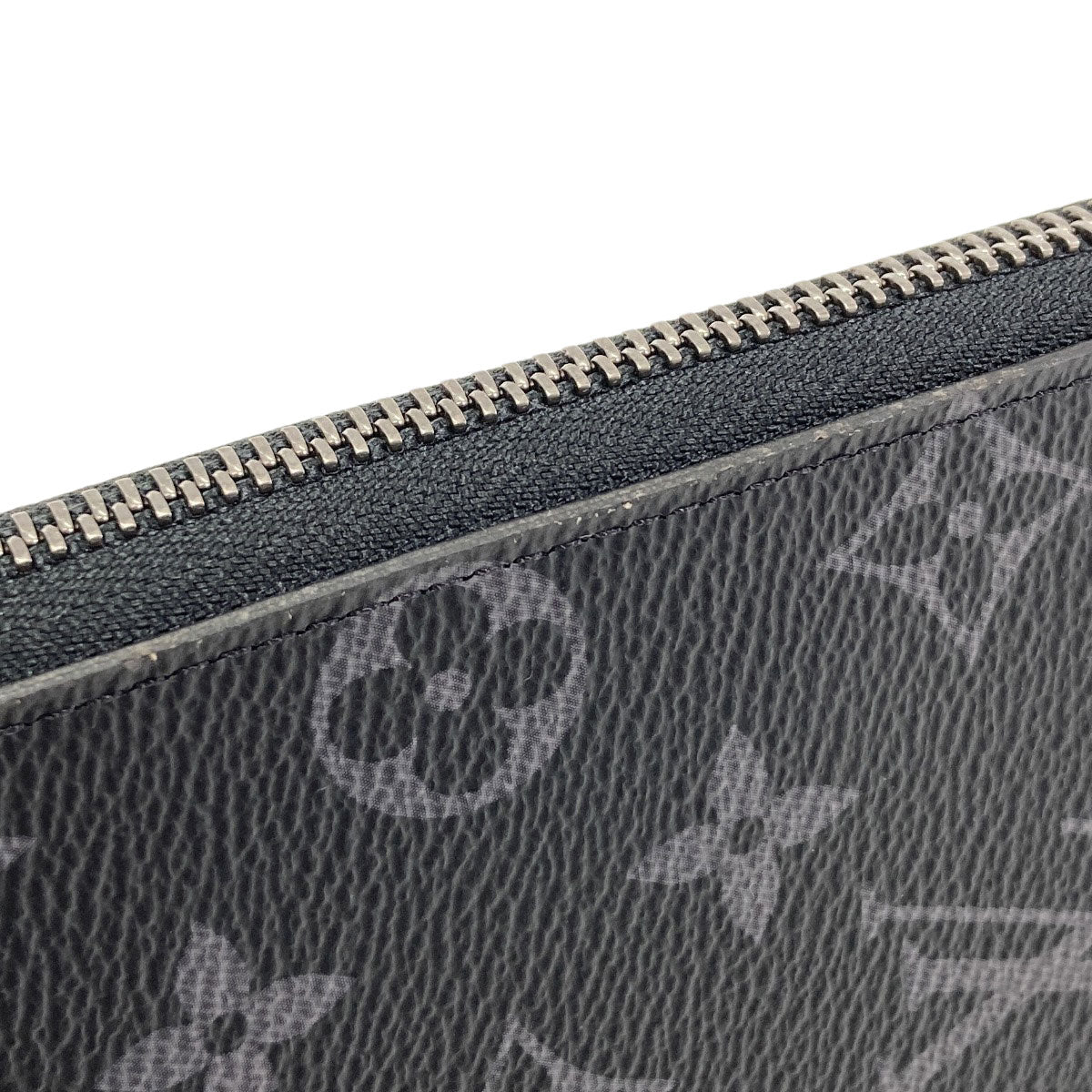 LOUIS VUITTON M62295 Zippy wallet Vertical Long wallet (with coin pocket) Monogram Eclipse mens [Used]