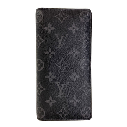 LOUIS VUITTON M61697 Portefeiulle Â· Brother Long wallet (with coin pocket) Monogram Eclipse mens [Used]