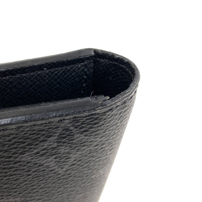 LOUIS VUITTON M61697 Portefeiulle Â· Brother Long wallet (with coin pocket) Monogram Eclipse mens [Used]