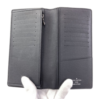 LOUIS VUITTON M61697 Portefeiulle Â· Brother Long wallet (with coin pocket) Monogram Eclipse mens [Used]