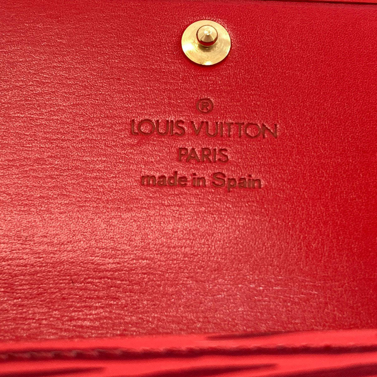 LOUIS VUITTON M63577 Pochette Porto Monnet Credit Long wallet (with coin pocket) Epi Leather Ladies [Used]