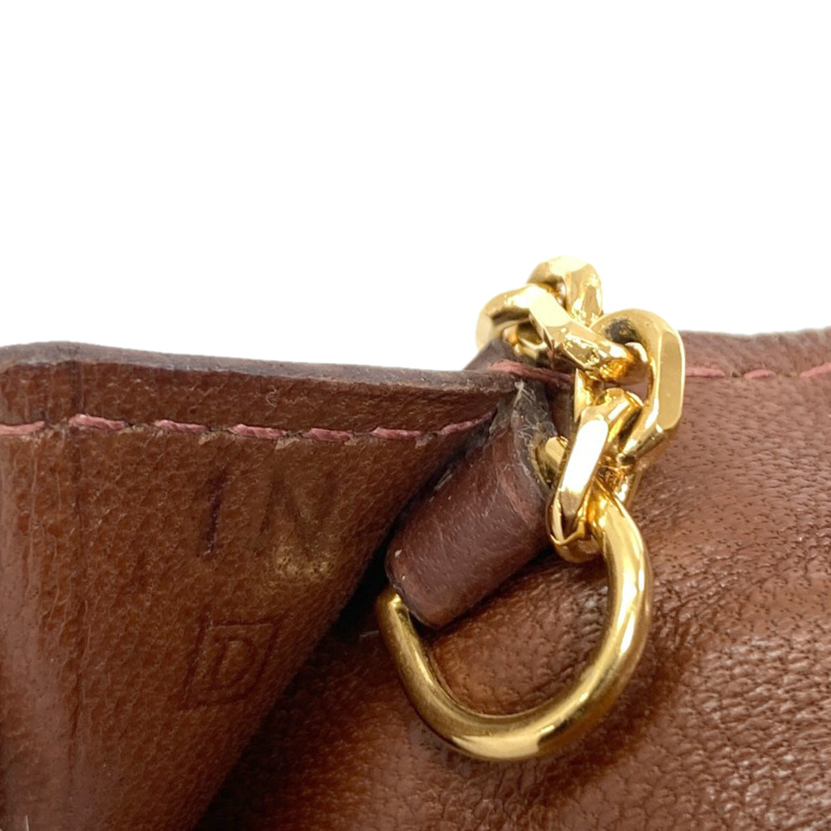 HERMES Dogon Card Case Gold Hardware Card Case Taurillon Clemence Ladies [Used]