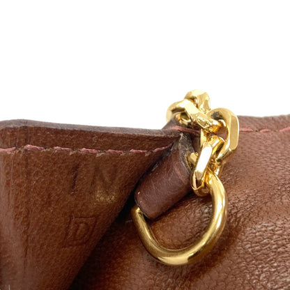 HERMES Dogon Card Case Gold Hardware Card Case Taurillon Clemence Ladies [Used]