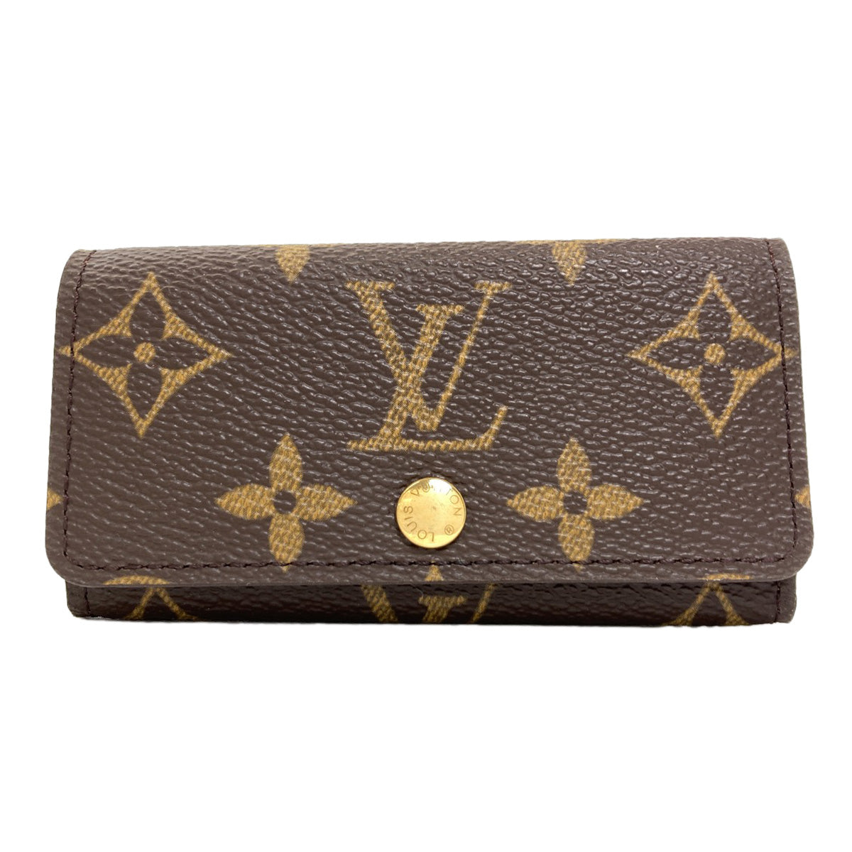 LOUIS VUITTON M62631 Multicles4 key holder Monogram canvas Ladies [Used]
