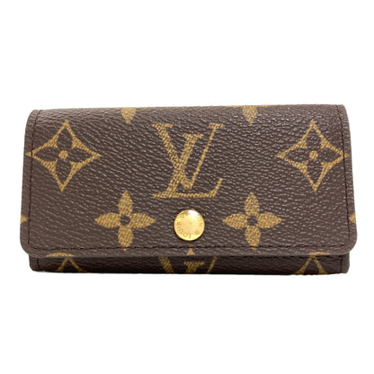 LOUIS VUITTON M62631 Multicles4 key holder Monogram canvas Ladies [Used]