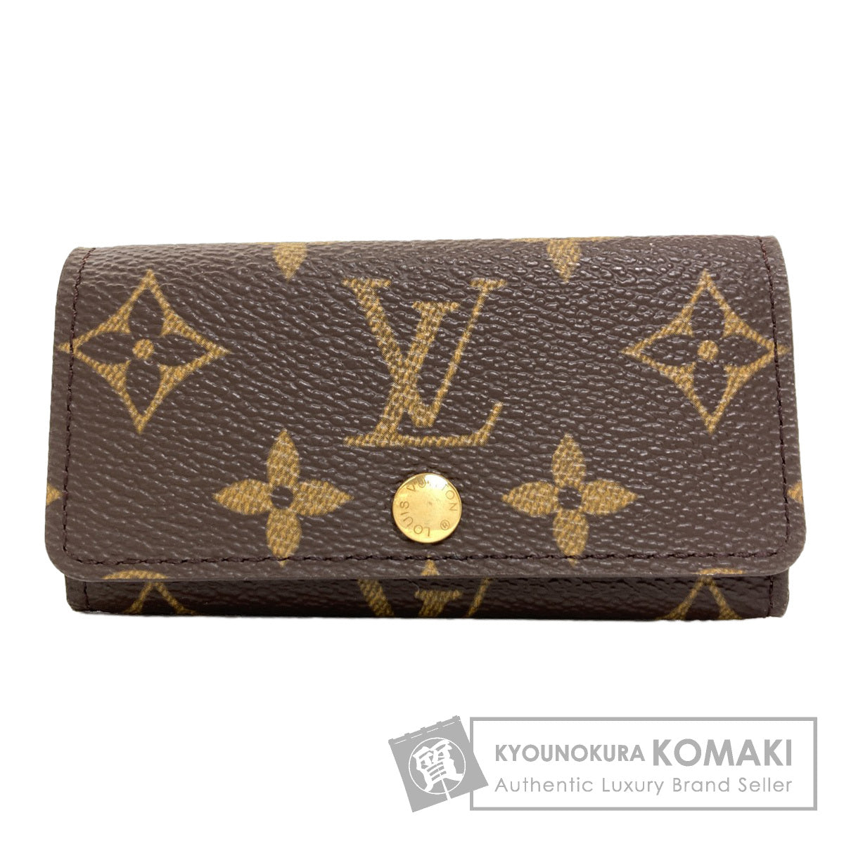 LOUIS VUITTON M62631 Multicles4 key holder Monogram canvas Ladies [Used]