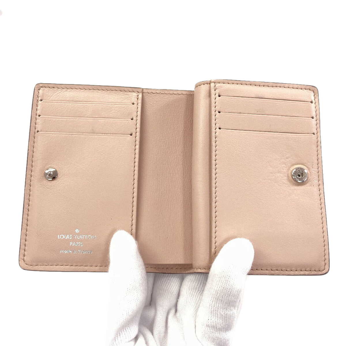 LOUIS VUITTON Portefeiulle Claire Bifold Wallet with Coin Pocket Mahinareza Ladies [Used]