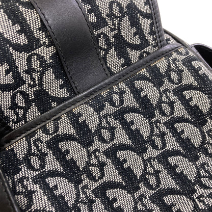 CHRISTIAN DIOR Trotter pattern Shoulder Bag Canvas Ladies [Used]