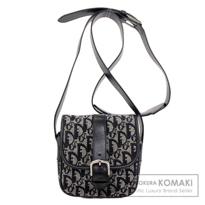 CHRISTIAN DIOR Trotter pattern Shoulder Bag Canvas Ladies [Used]