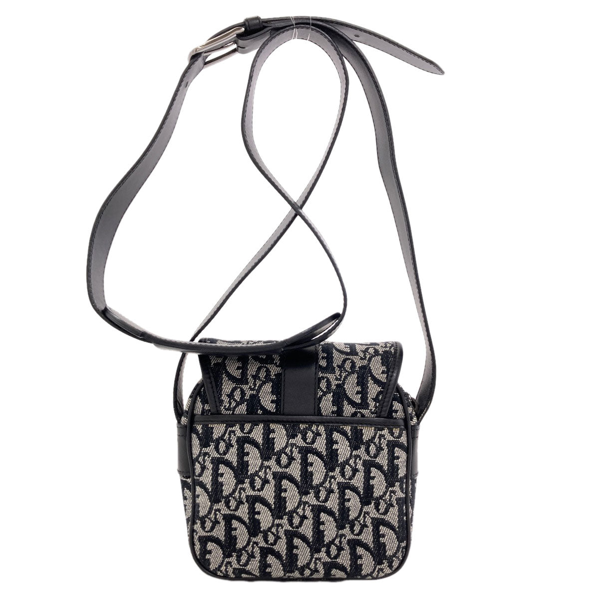 CHRISTIAN DIOR Trotter pattern Shoulder Bag Canvas Ladies [Used]