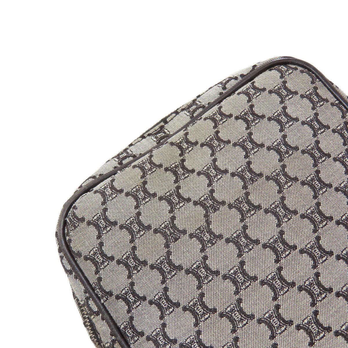 CELINE Macadam Shoulder Bag Canvas LeatherLadies [Used]