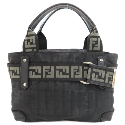 FENDI Zucca pattern Handbag Nylon Ladies [Used]