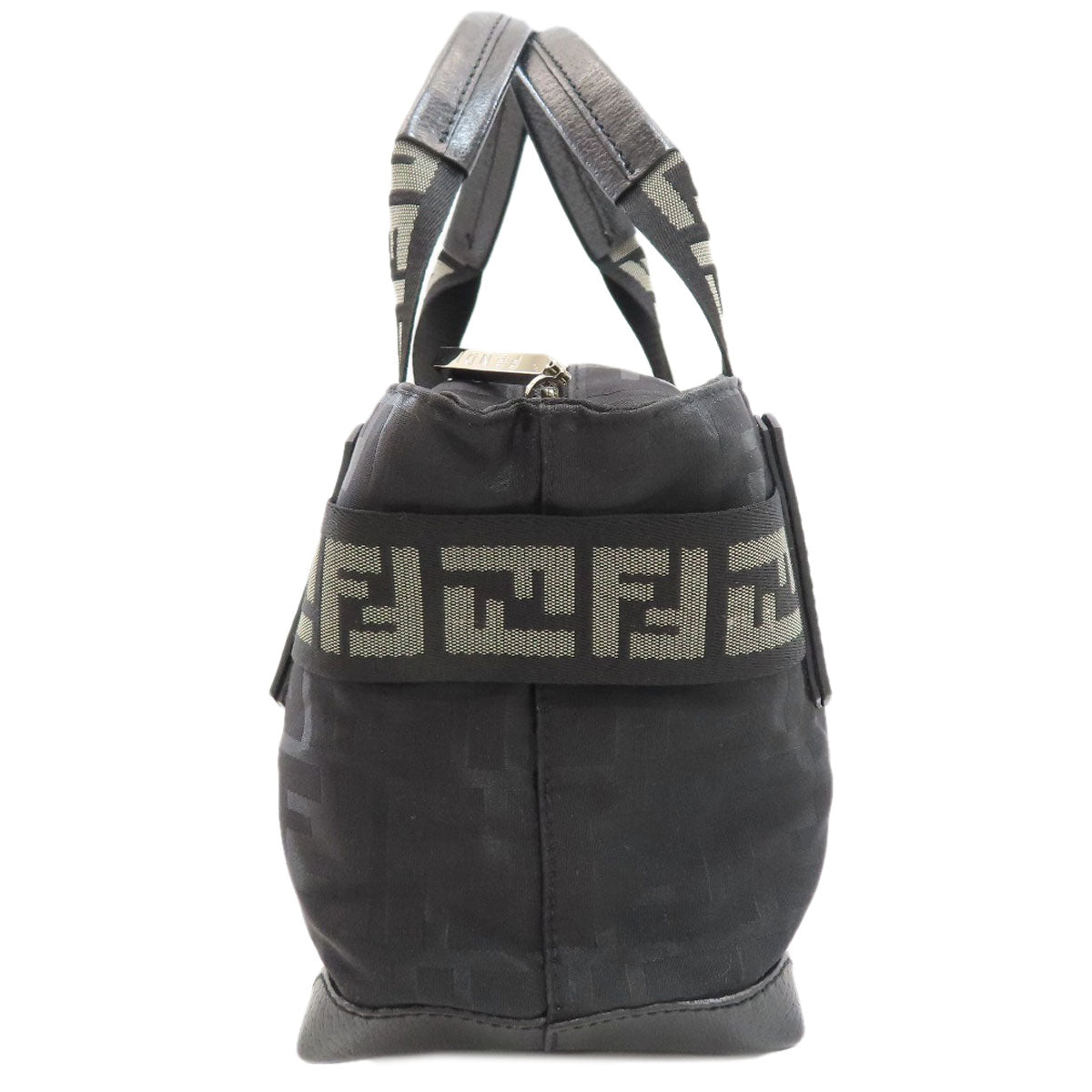 FENDI Zucca pattern Handbag Nylon Ladies [Used]