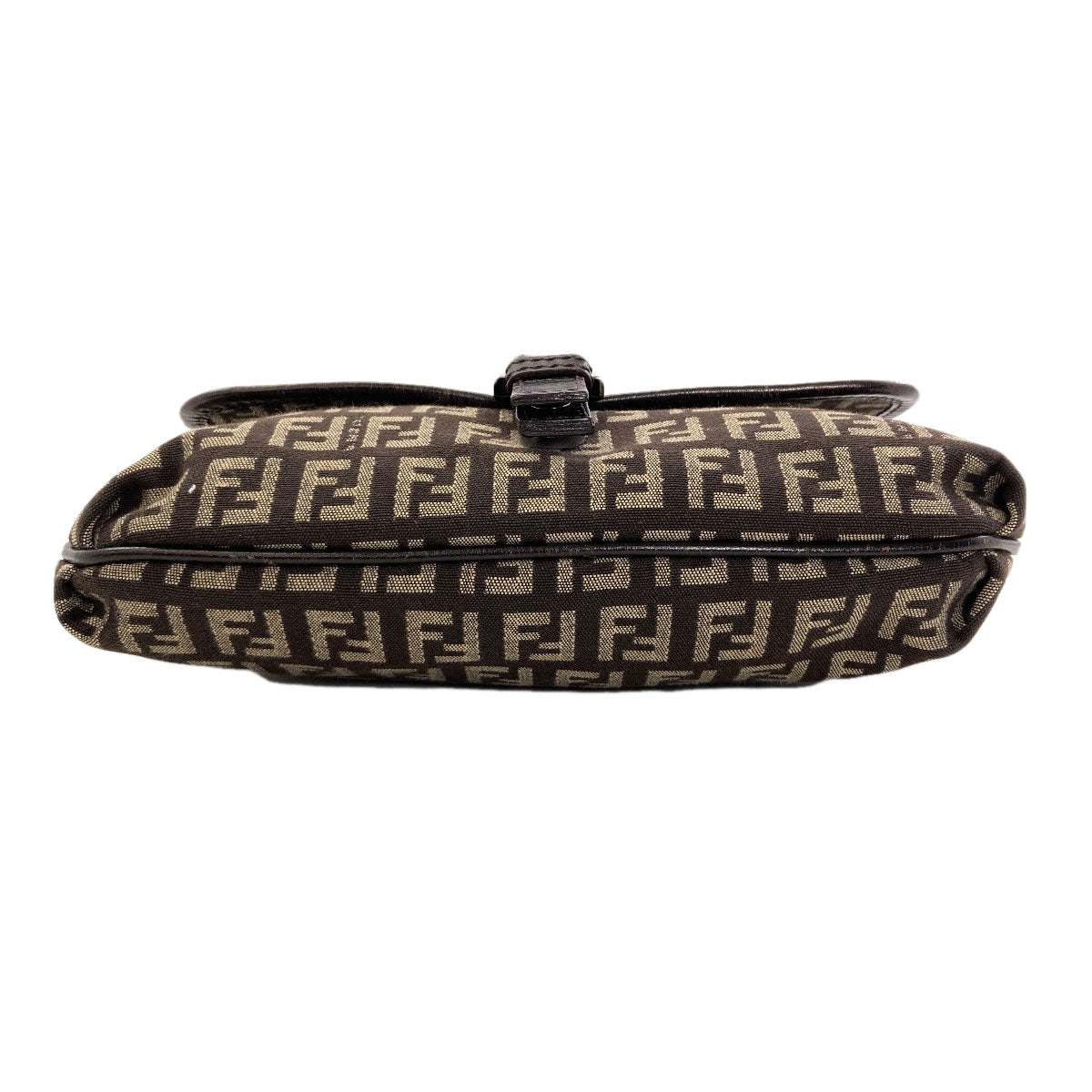 FENDI Zucchino Shoulder Bag Canvas Ladies [Used]