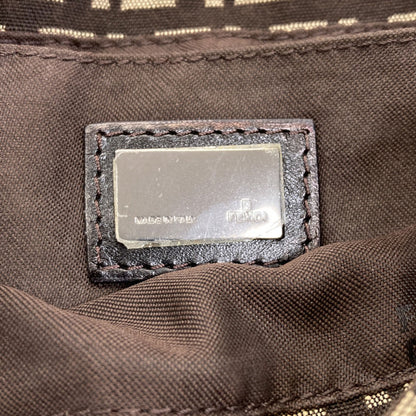 FENDI Zucchino Shoulder Bag Canvas Ladies [Used]