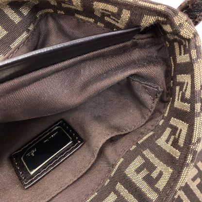 FENDI Zucchino Shoulder Bag Canvas Ladies [Used]
