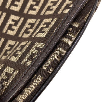 FENDI Zucchino Shoulder Bag Canvas Ladies [Used]