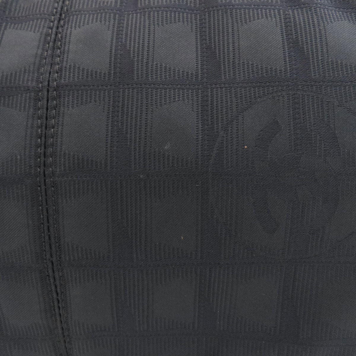 CHANEL New Travel Line MM Tote Bag Nylon jacquard Ladies [Used]