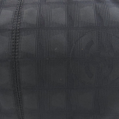CHANEL New Travel Line MM Tote Bag Nylon jacquard Ladies [Used]
