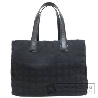 CHANEL New Travel Line MM Tote Bag Nylon jacquard Ladies [Used]