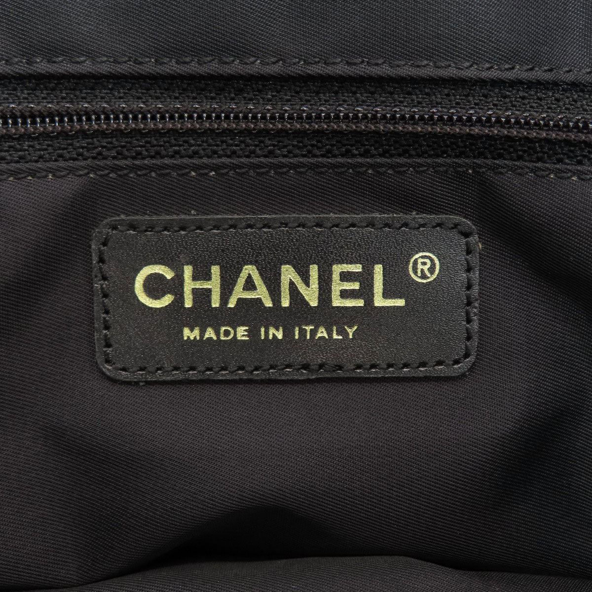 CHANEL New Travel Line MM Tote Bag Nylon jacquard Ladies [Used]