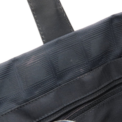 CHANEL New Travel Line MM Tote Bag Nylon jacquard Ladies [Used]