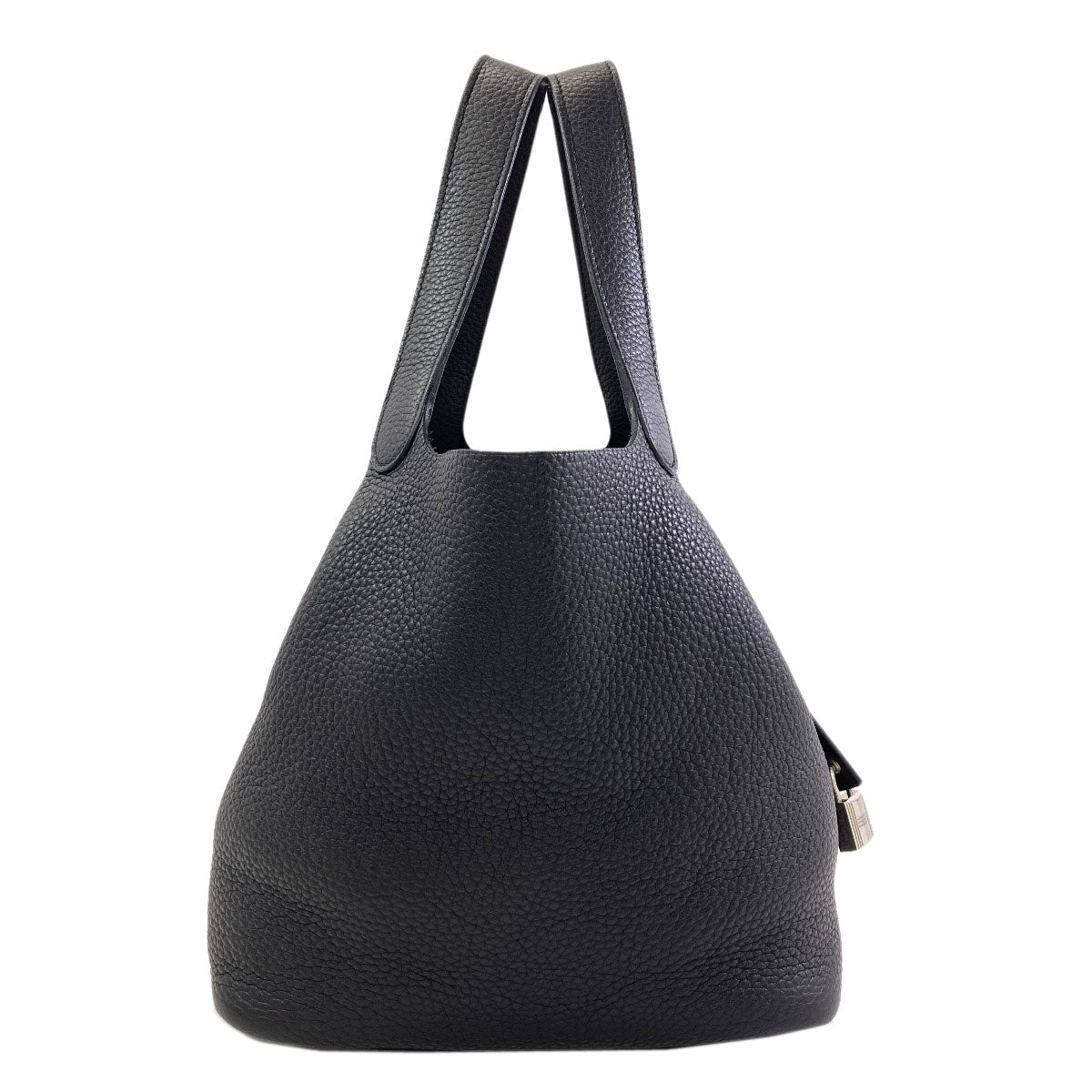 HERMES Picotin Lock MM SilverHardware Handbag Taurillon Clemence Ladies [Used]