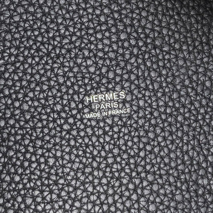 HERMES Picotin Lock MM SilverHardware Handbag Taurillon Clemence Ladies [Used]