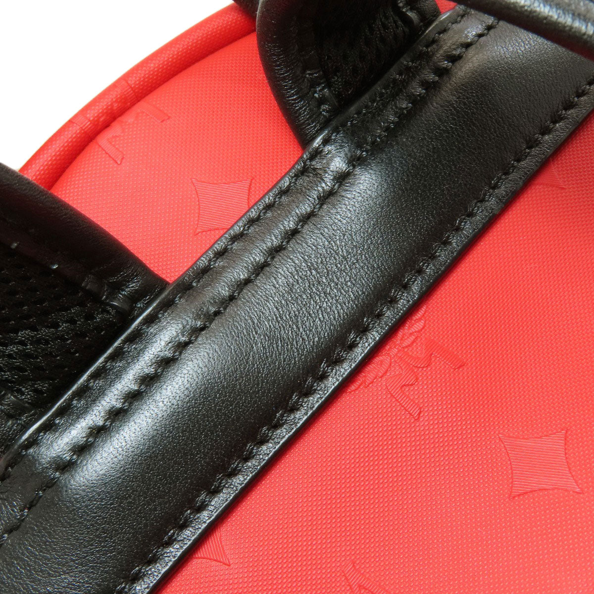 MCM Stark Studs Backpack Â· Daypack Leather Coating canvasLadies [Used]