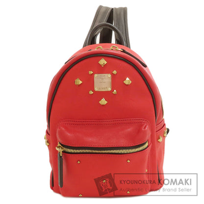 MCM Stark Studs Backpack Â· Daypack Leather Coating canvasLadies [Used]