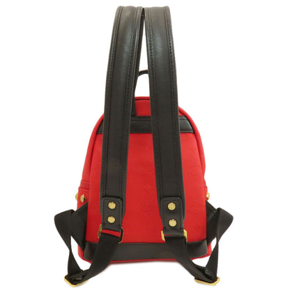 MCM Stark Studs Backpack Â· Daypack Leather Coating canvasLadies [Used]