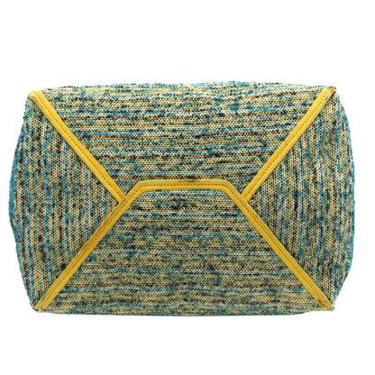 CELINE Cabas Phantom Tweed Tote Bag Canvas Ladies [Used]