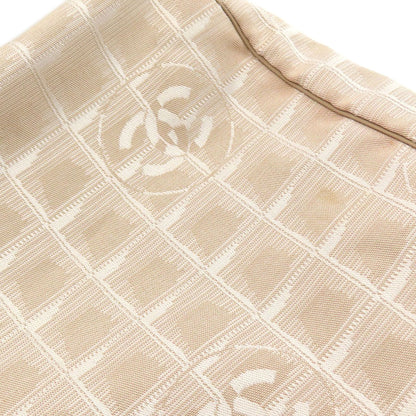 CHANEL New Travel Line MM Tote Bag Nylon jacquard Ladies [Used]