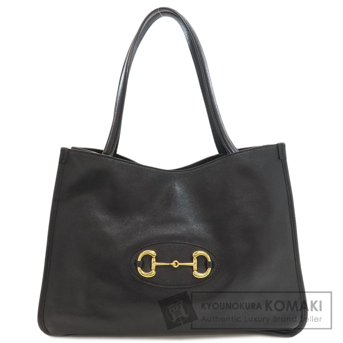 GUCCI 623694 Horsebit Tote Bag Calf Ladies [Used]