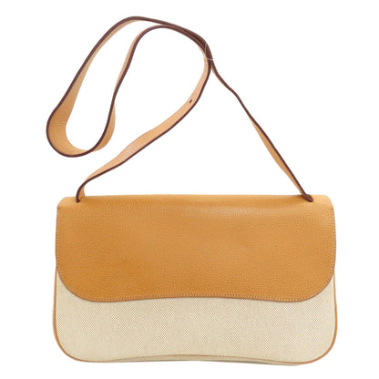 HERMES Sack Colorado SilverHardware Shoulder Bag Tower ash CalfLadies [Used]