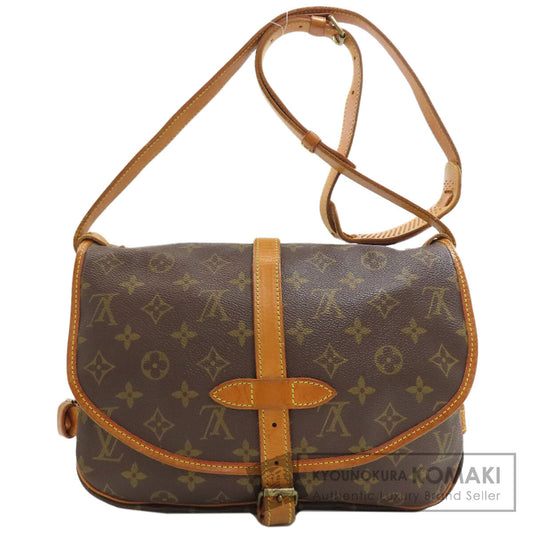 LOUIS VUITTON M42256 Saumur 30 Shoulder Bag Monogram canvas Ladies [Used]