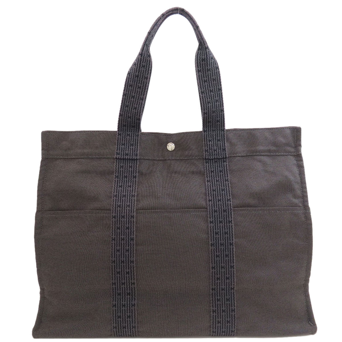 HERMES Her LineGM Tote Bag Canvas Ladies [Used]