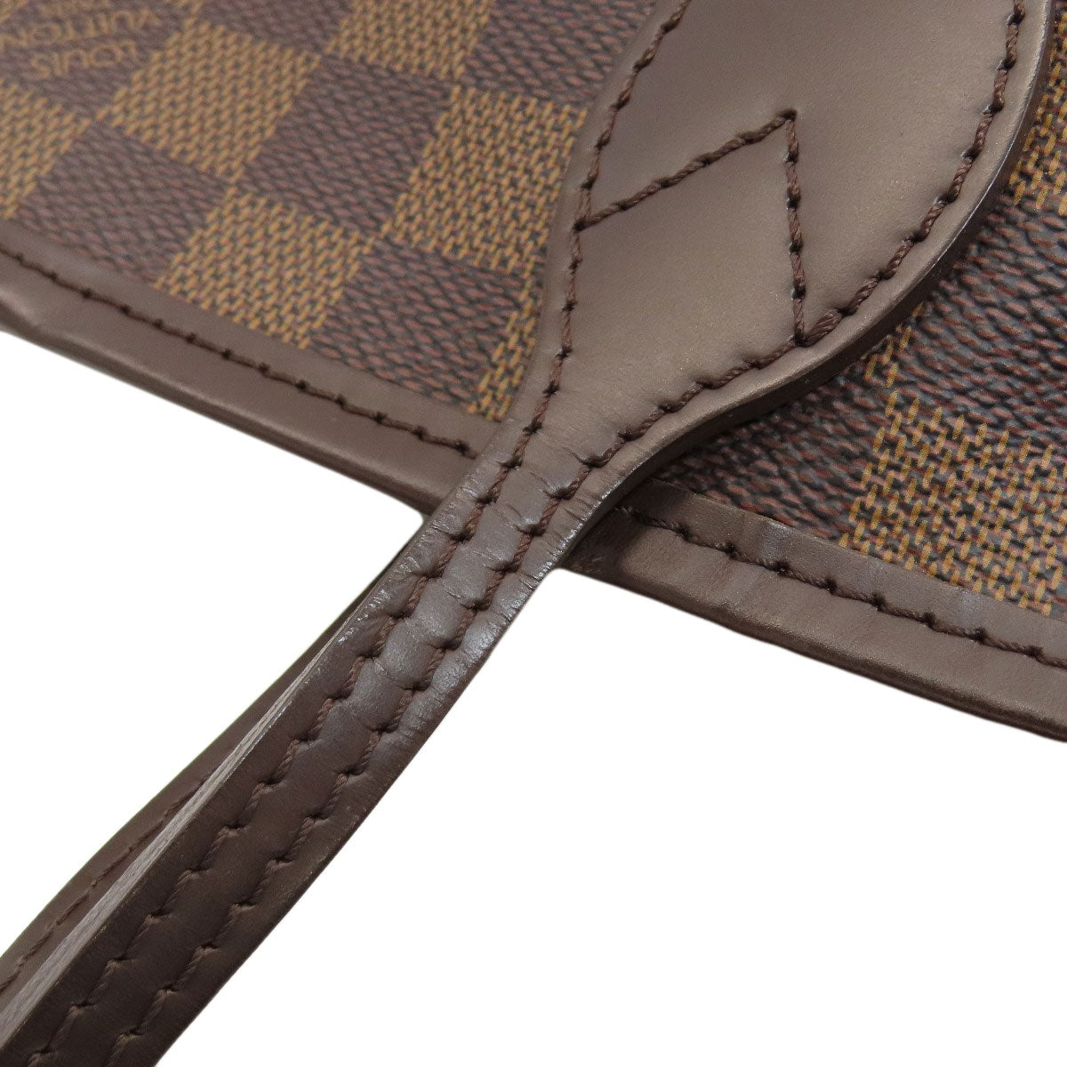 LOUIS VUITTON N51109 Never full PM Tote Bag Damier canvas Ladies [Used]
