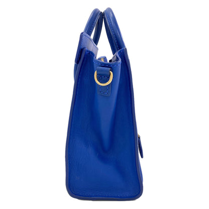 CELINE Luggage nano 2 WAY Handbag Calf Ladies [Used]