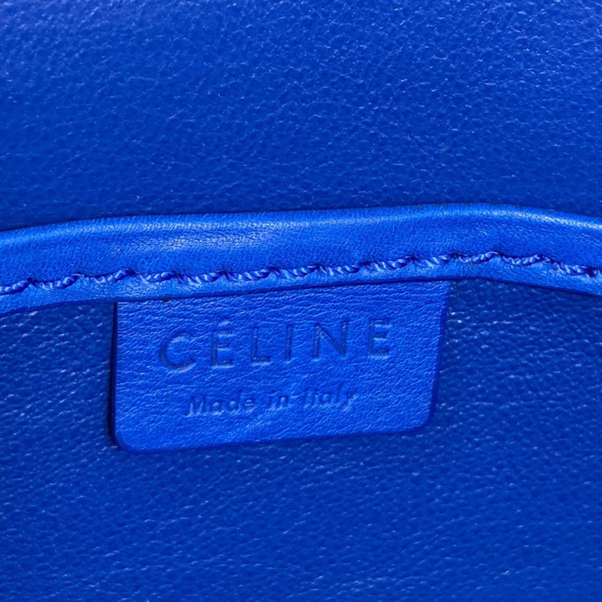 CELINE Luggage nano 2 WAY Handbag Calf Ladies [Used]