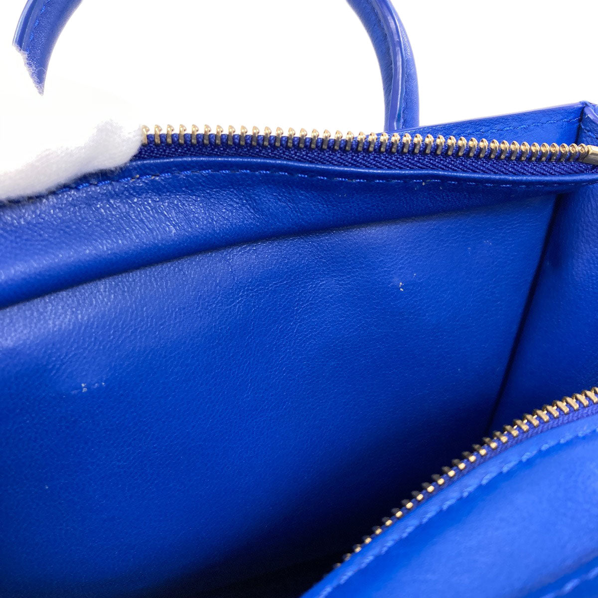 CELINE Luggage nano 2 WAY Handbag Calf Ladies [Used]