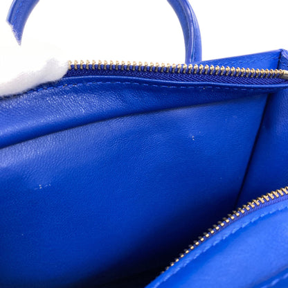 CELINE Luggage nano 2 WAY Handbag Calf Ladies [Used]